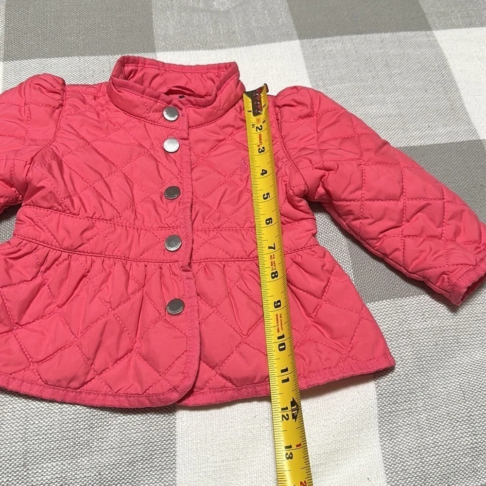 Ralph Lauren pink quilted jacket size 9 months